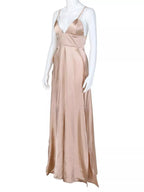 High-slit Spaghetti Strap Maxi Dress (4)