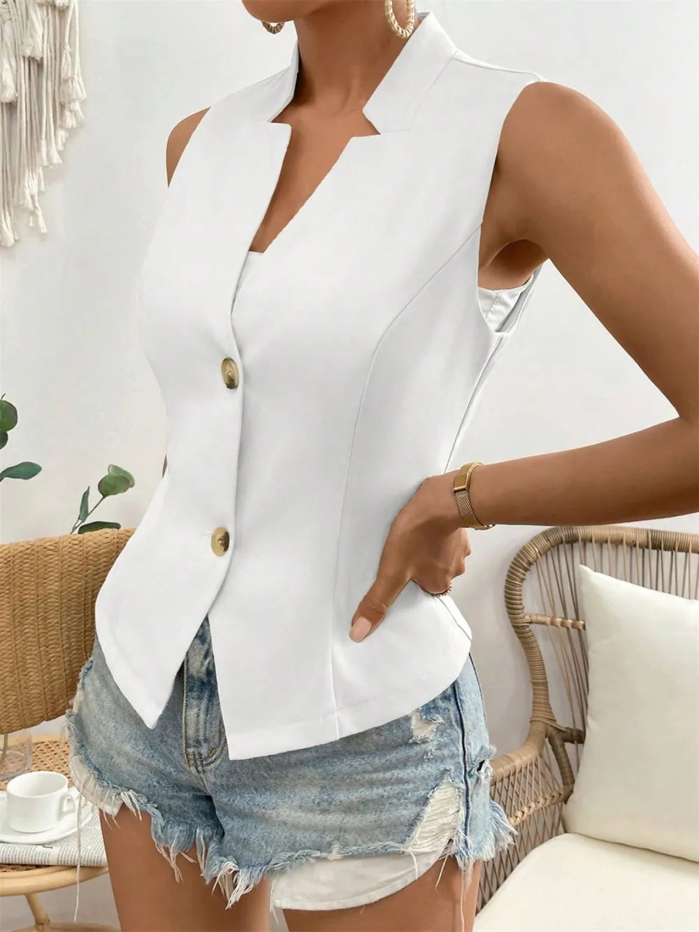 Button Down Vest Coat (17)
