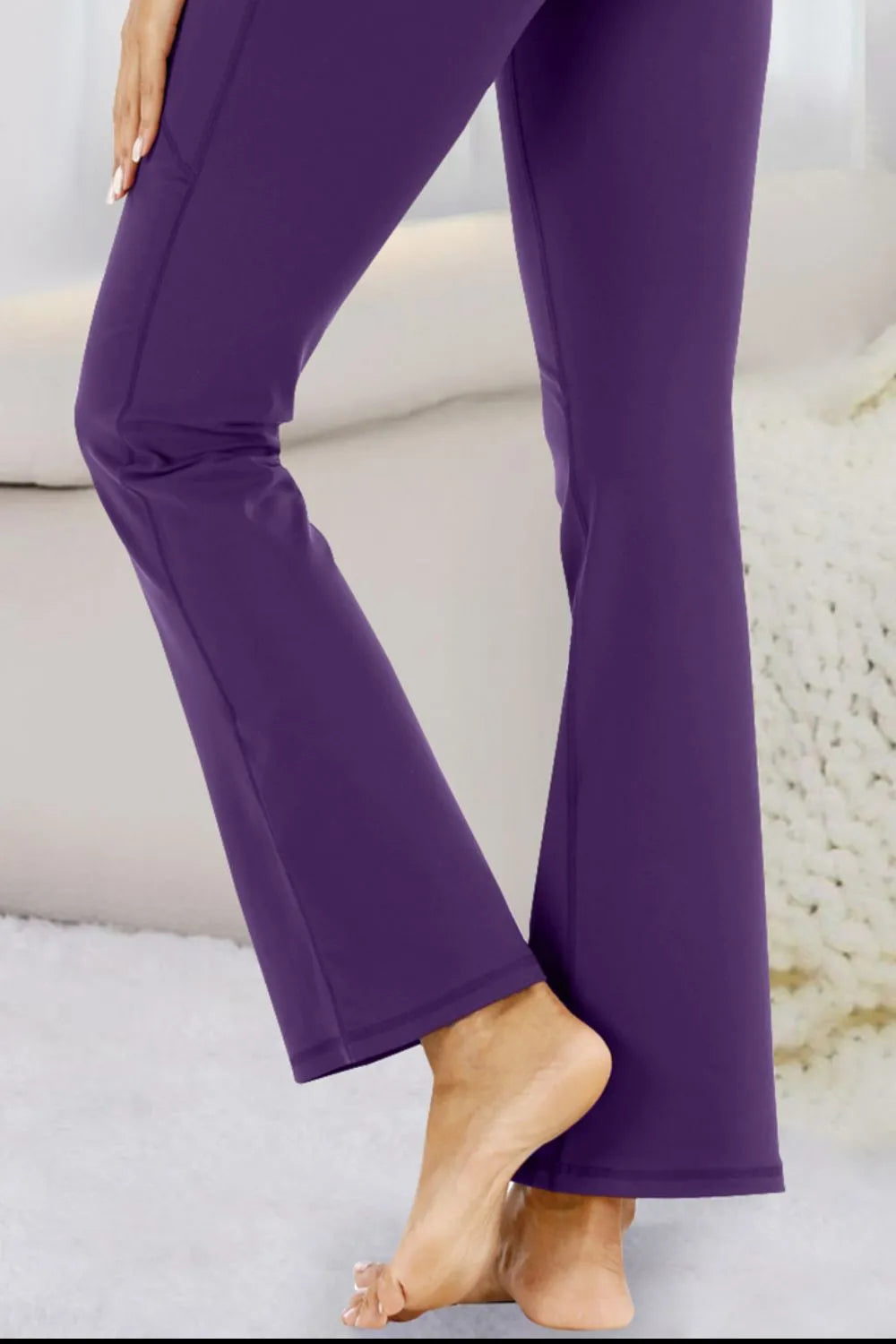 Pocketed High Waist Active Pants (22)