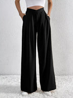 Pleated Wide Leg Pants (8)