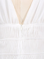 Tiered V-neck Sleeveless Maxi Dress (9)