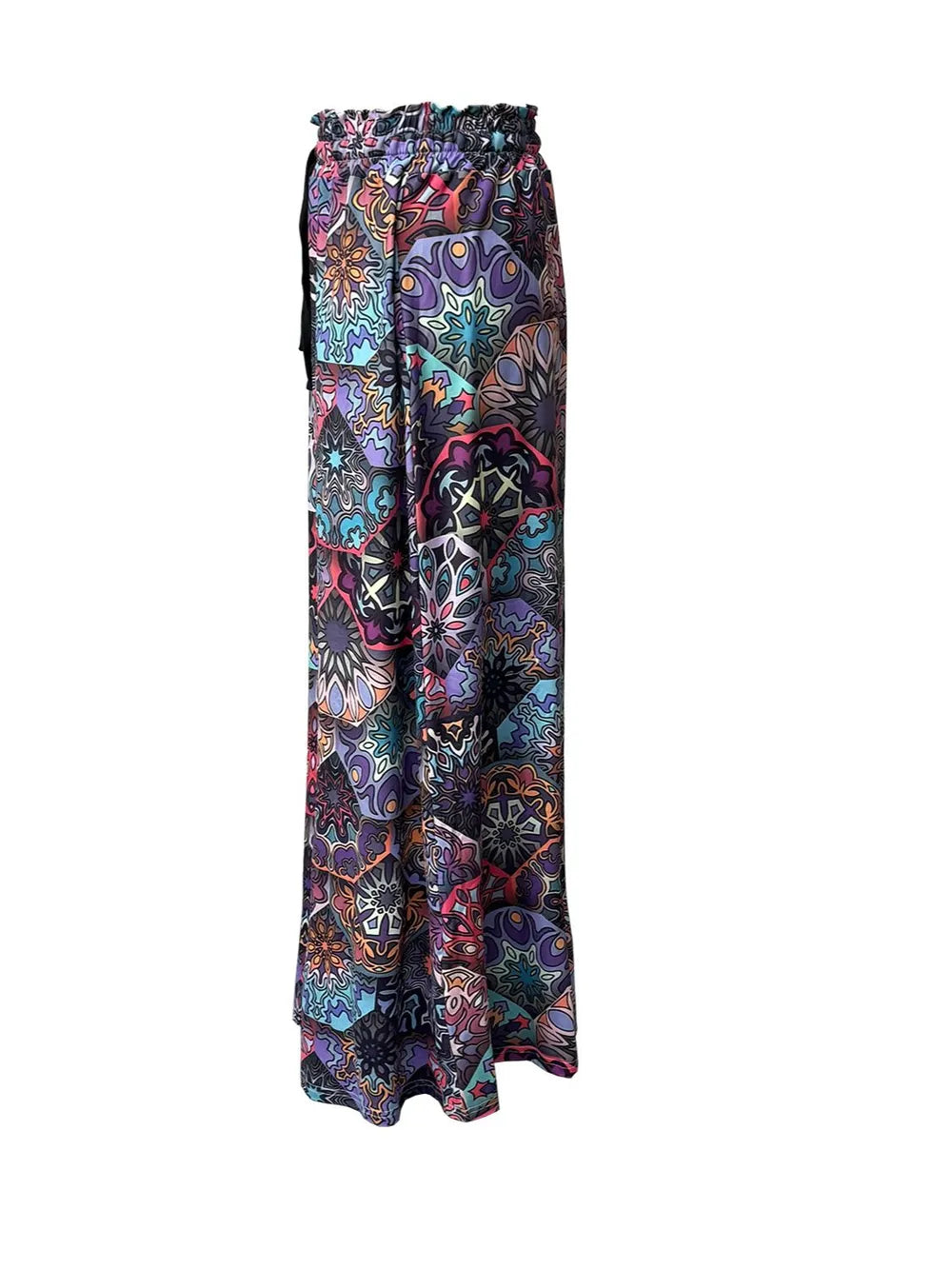 Printed Maxi Skirt Pockets (12)