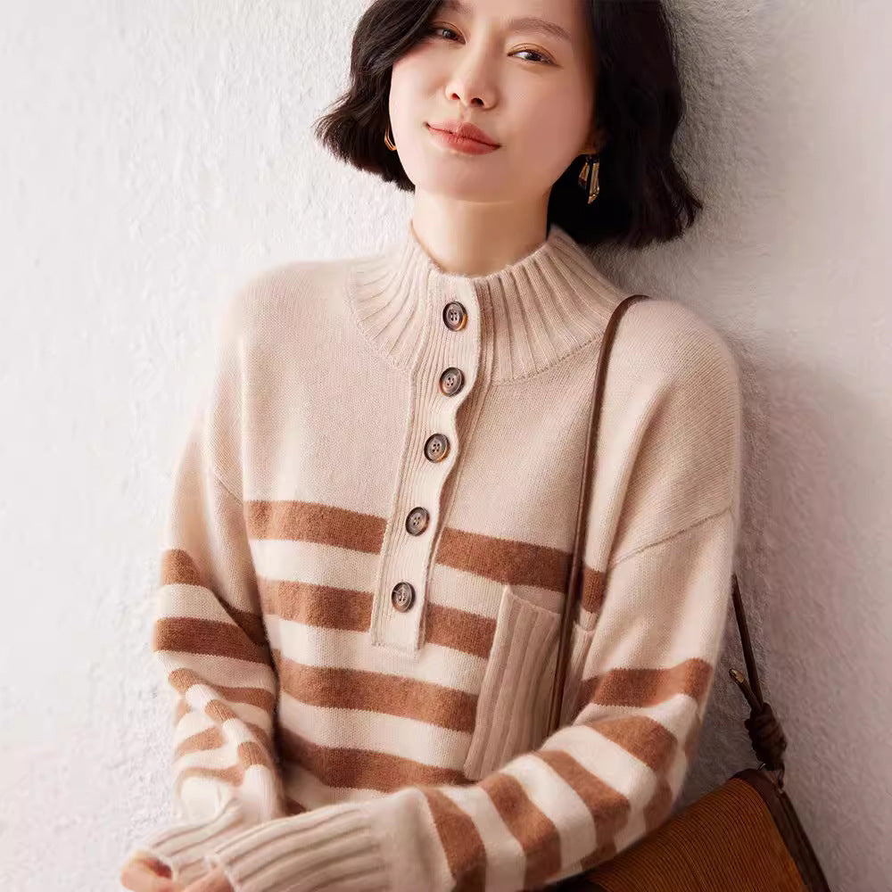Cashmere Sweater Striped photo 4