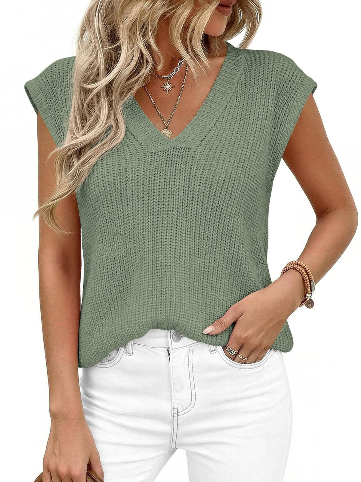 V-neck Sweater Vest (21)