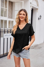 Leopard Print Curved Hem Satin Top (13)