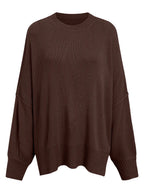 Round Neck Long Sleeve Sweater (24)