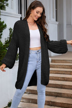 Open Front Longline Cardigan (4)
