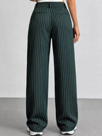 Striped Wide-leg Pants (12)