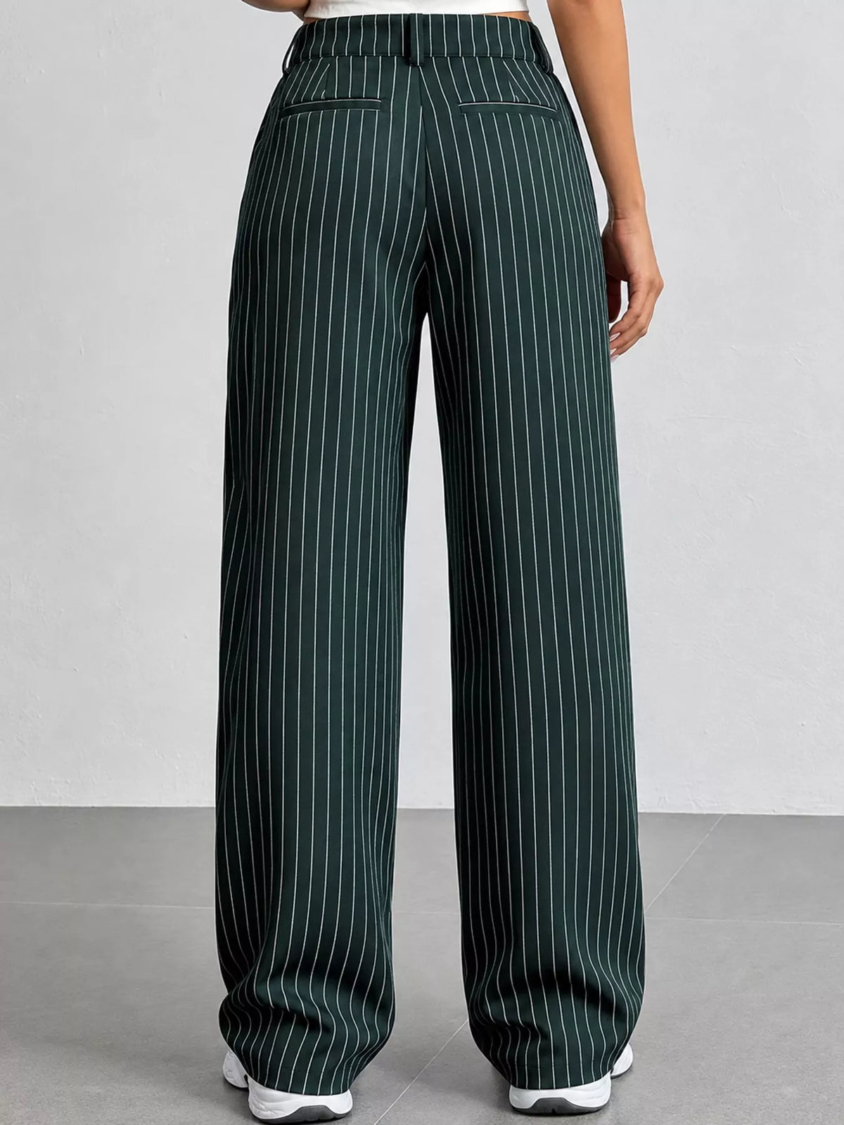 Striped Wide-leg Pants (12)