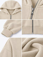 Zip-up Cropped Hoodie (20)