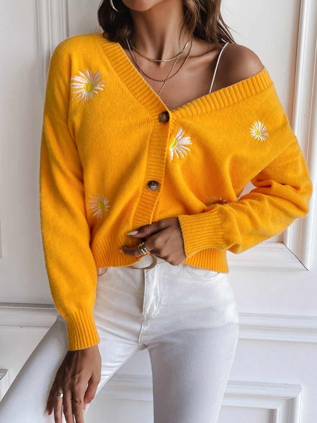 Floral Button Up Cardigan (8)