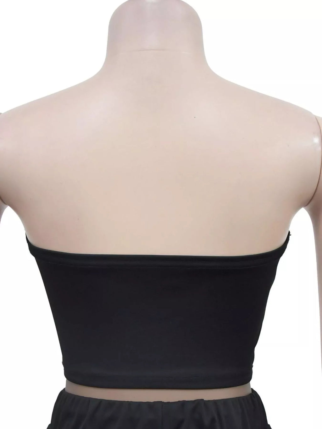 Sleeveless Tube Top Wide Leg Pants Set (7)