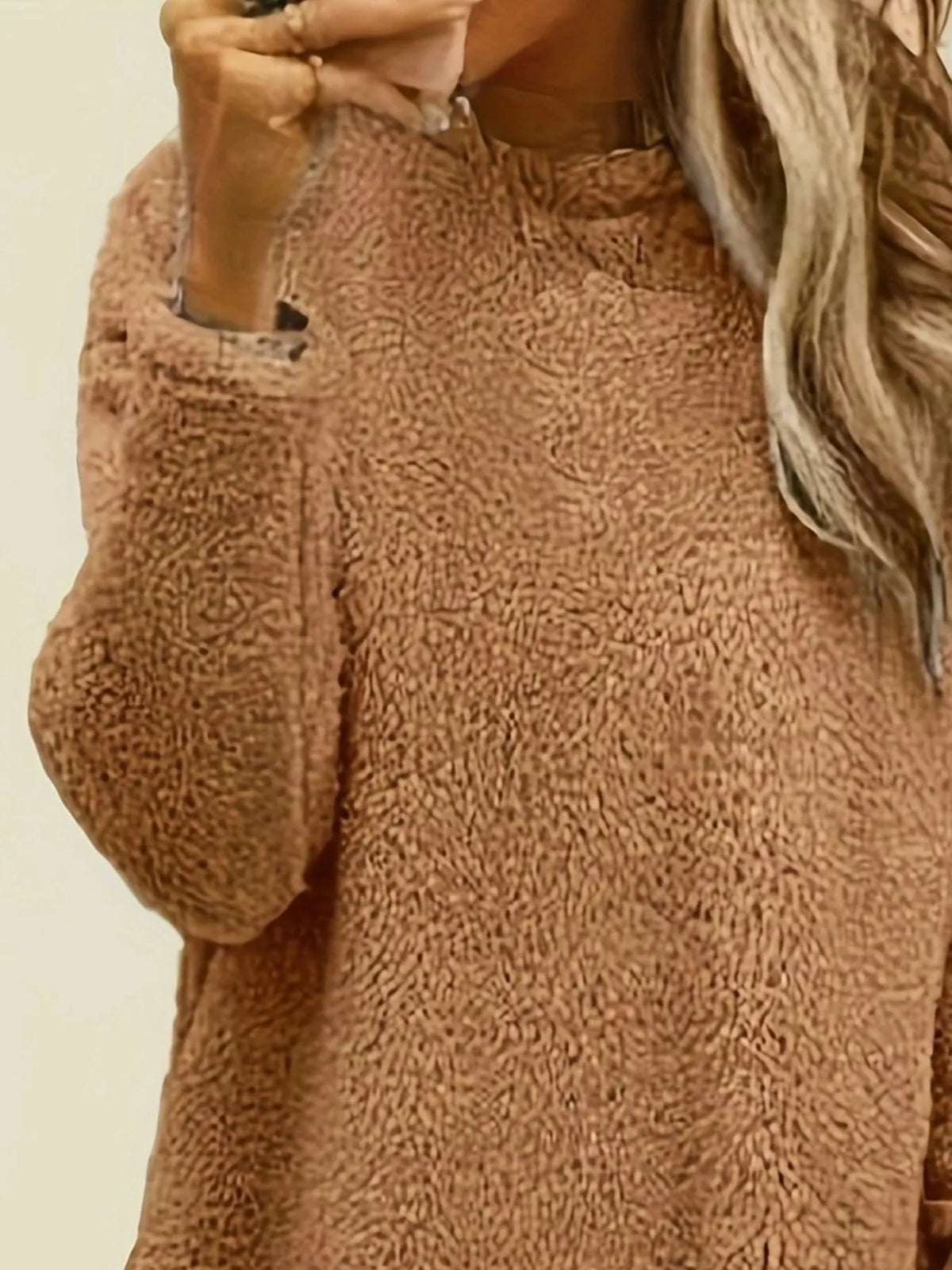 Fleece Long Sleeve Sweatshirt (2)