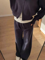 Zip-up Hoodie Pants Set (8)