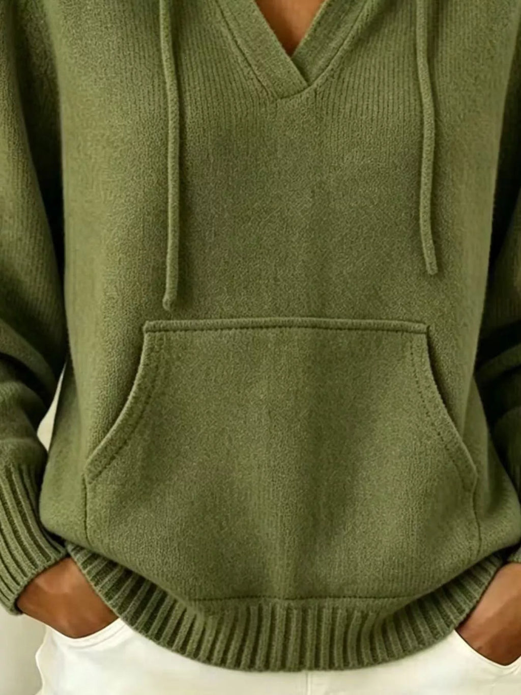 Kangaroo Pocket Hooded Sweater (4)