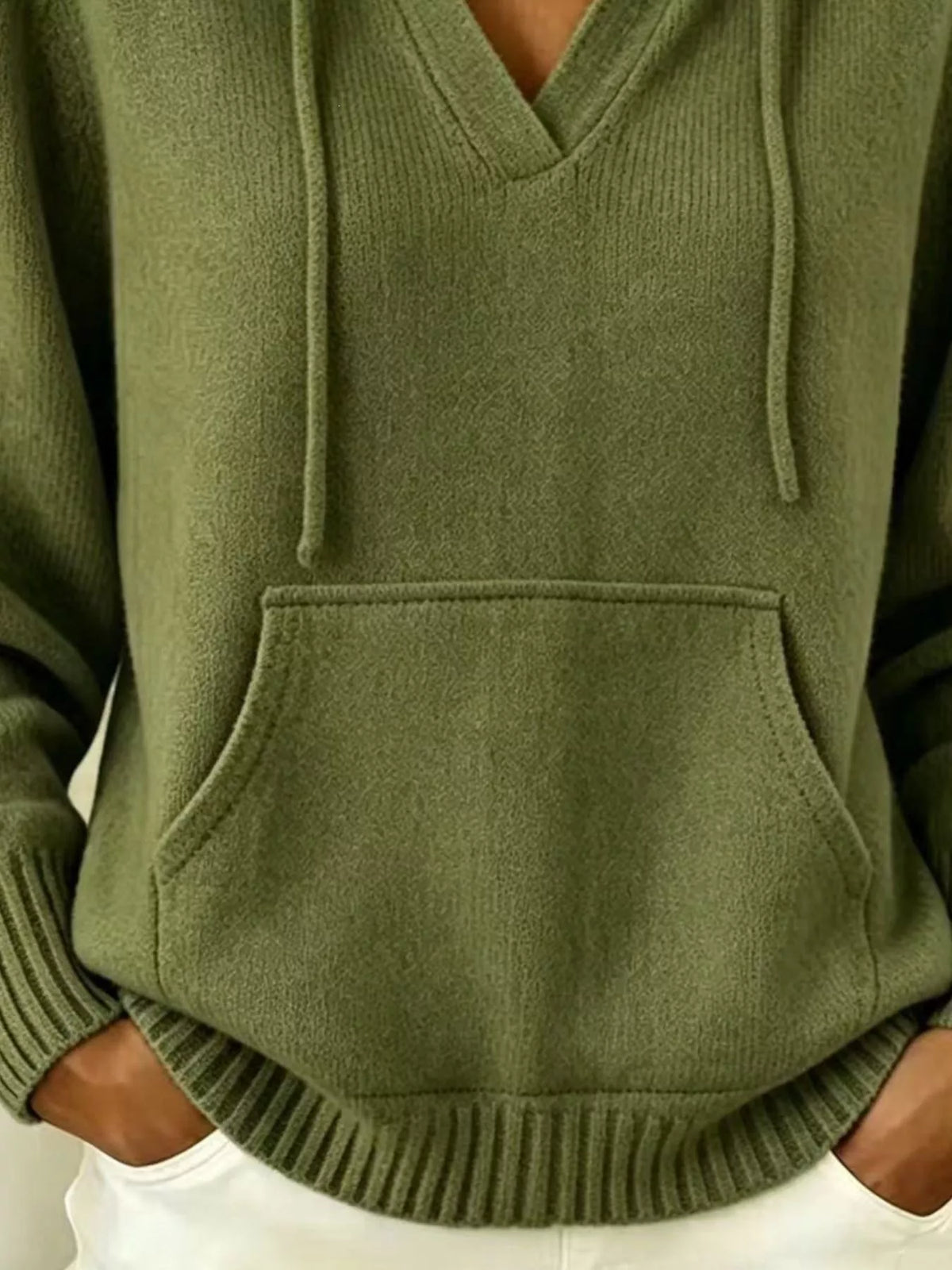 Kangaroo Pocket Hooded Sweater (4)