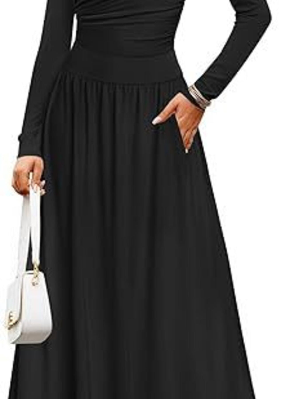 Long Sleeve Maxi Dress Pockets (8)