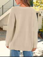Button Down Long Sleeve Cardigan (2)