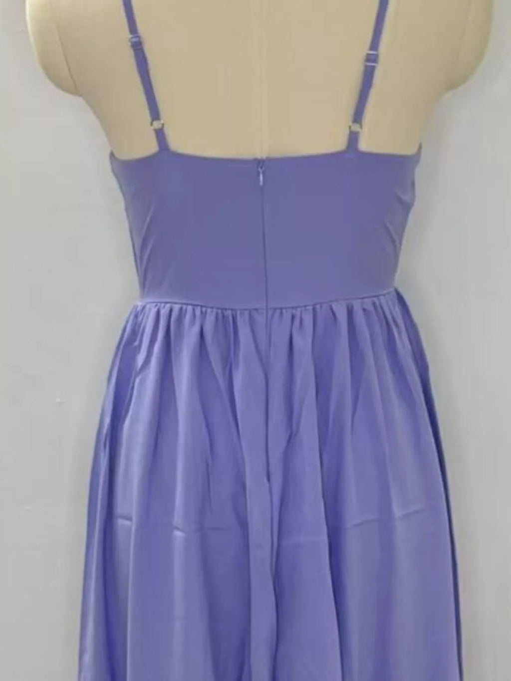 Adjustable Strap Scoop Neck Midi Dress (6)