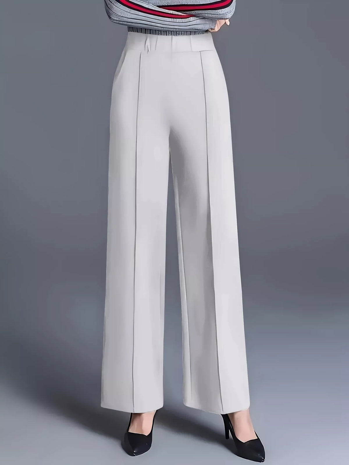 High Waist Wide Leg Pants