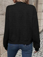 Textured Knit Zip-up Bomber Jacket (13)