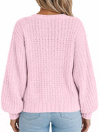 Full Size Chunky Knit Button-down Cardigan Plus (33)