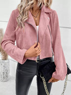 Zip Up Cropped Jacket (7)