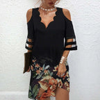 Lace Loose Floral Print Skirt photo 1