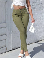 High-waisted Skinny Jeans (4)