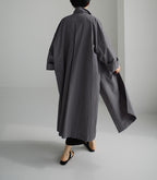 Shirt Dress Overknee Long Split Bf Cotton Linen Trench Coat photo 15