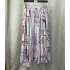 Cotton Poplin Print A-line Skirt photo 3
