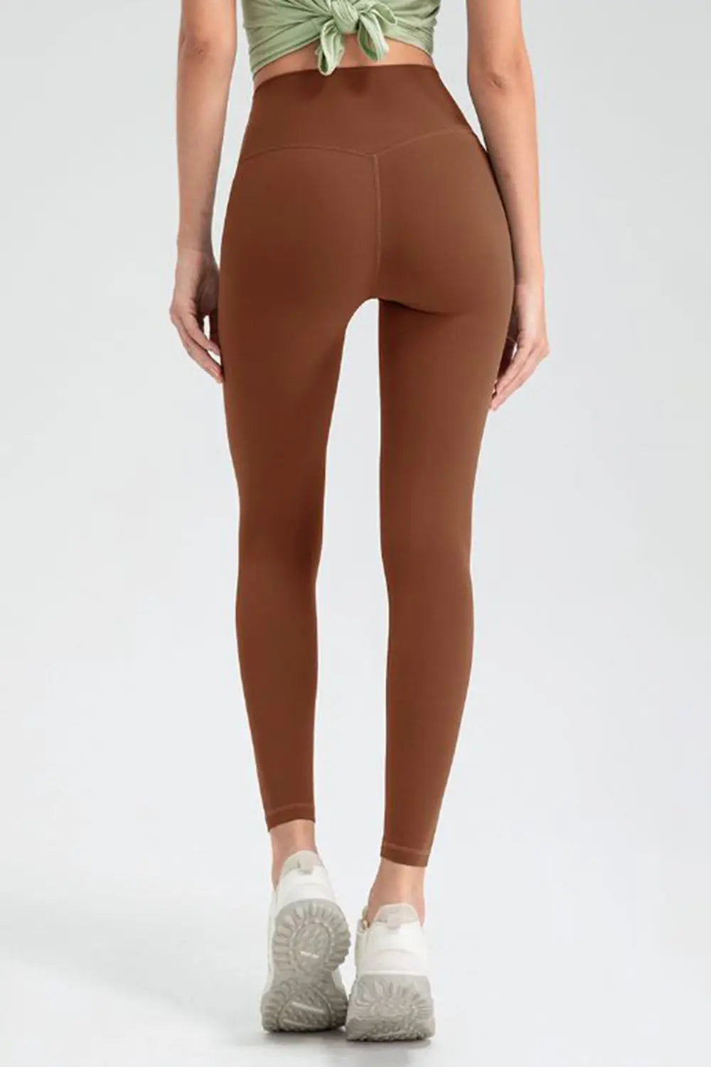 Wide Waistband High Waist Sport Leggings (21)