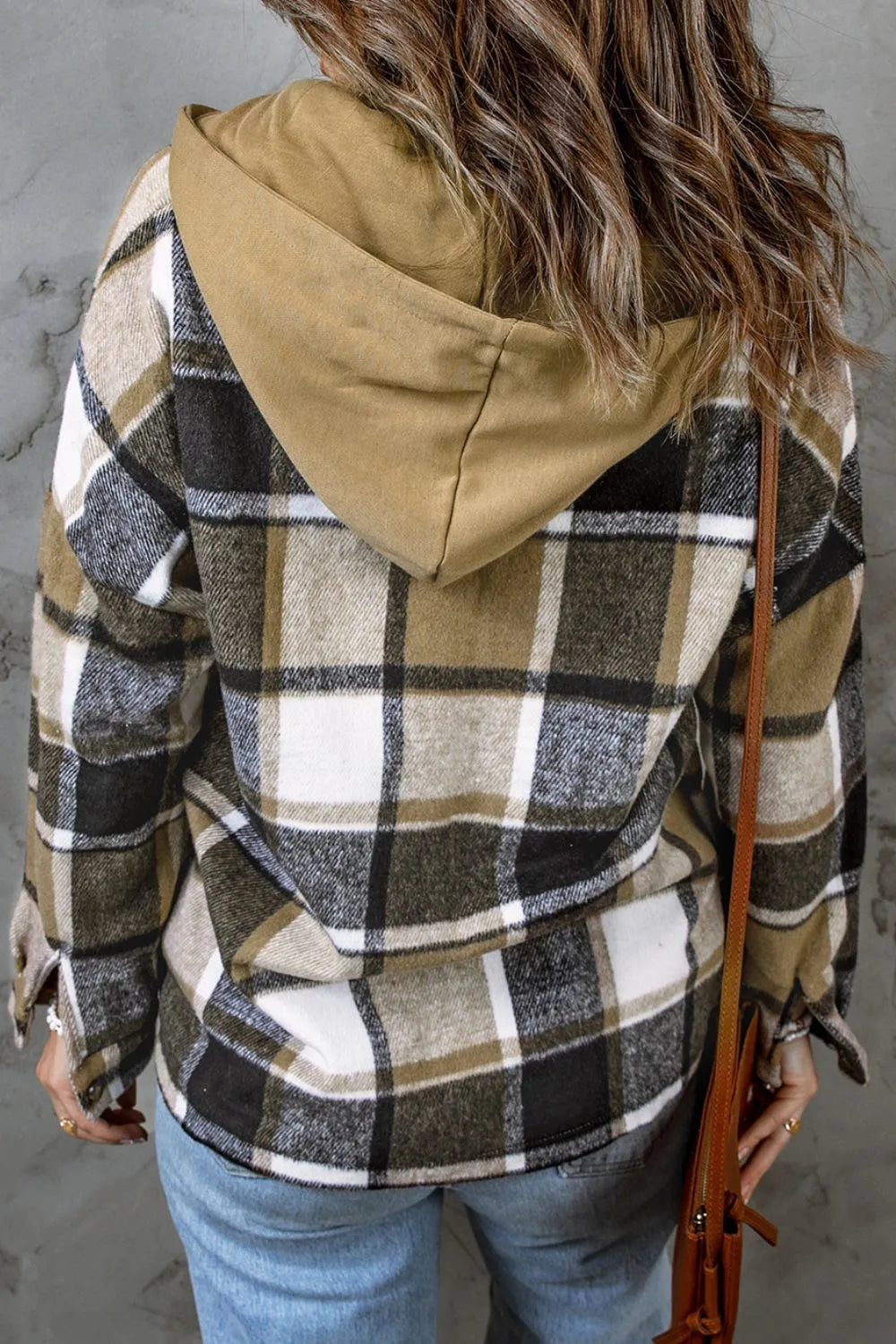 Plaid Button Up Hooded Shacket (16)