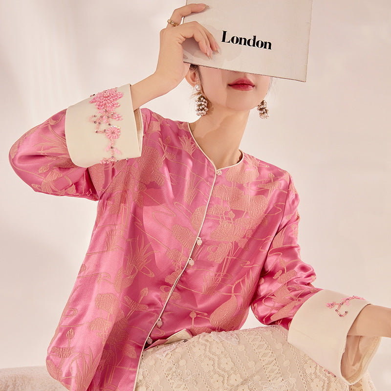 Chinese Retro Beaded Coat photo 1