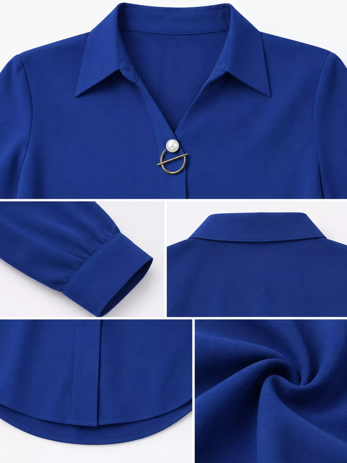 Long Sleeve Satin Blouse (33)