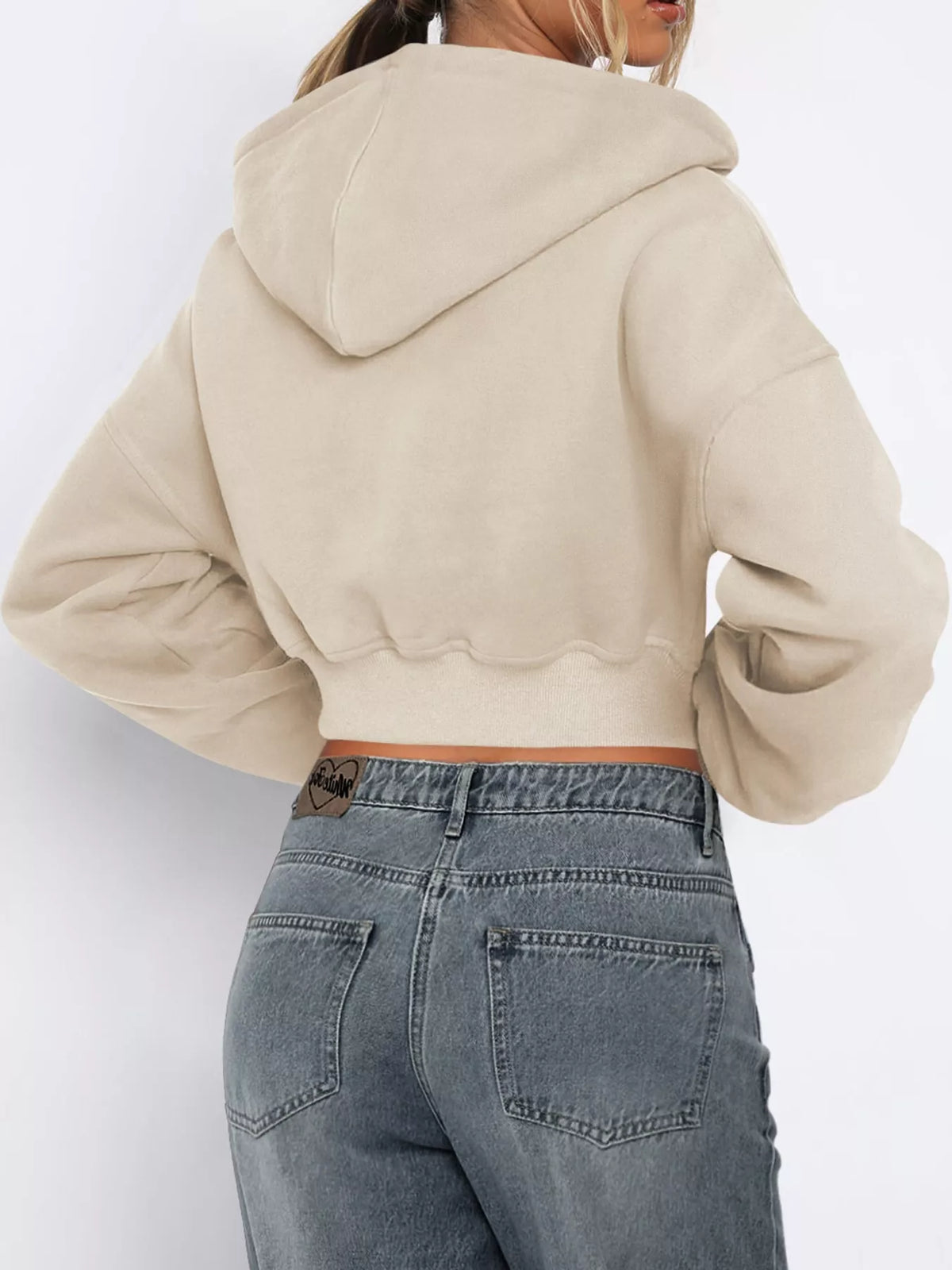 Zip-up Cropped Hoodie (18)