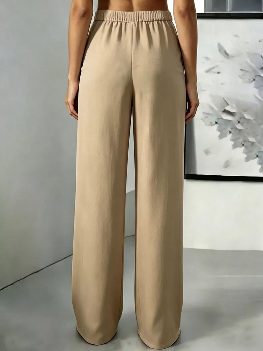 High-waisted Pleated Wide-leg Pants (24)