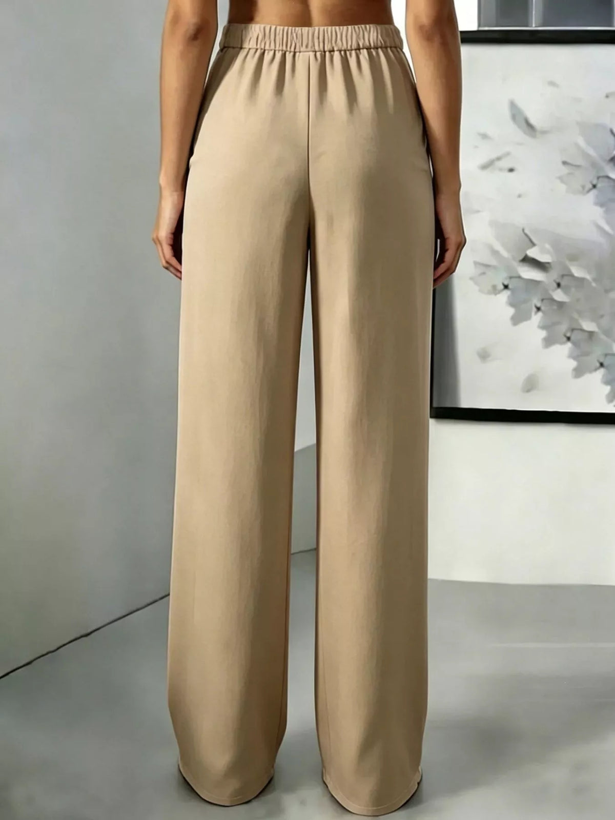 High-waisted Pleated Wide-leg Pants (24)