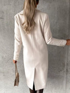 Double-breasted Longline Coat (4)