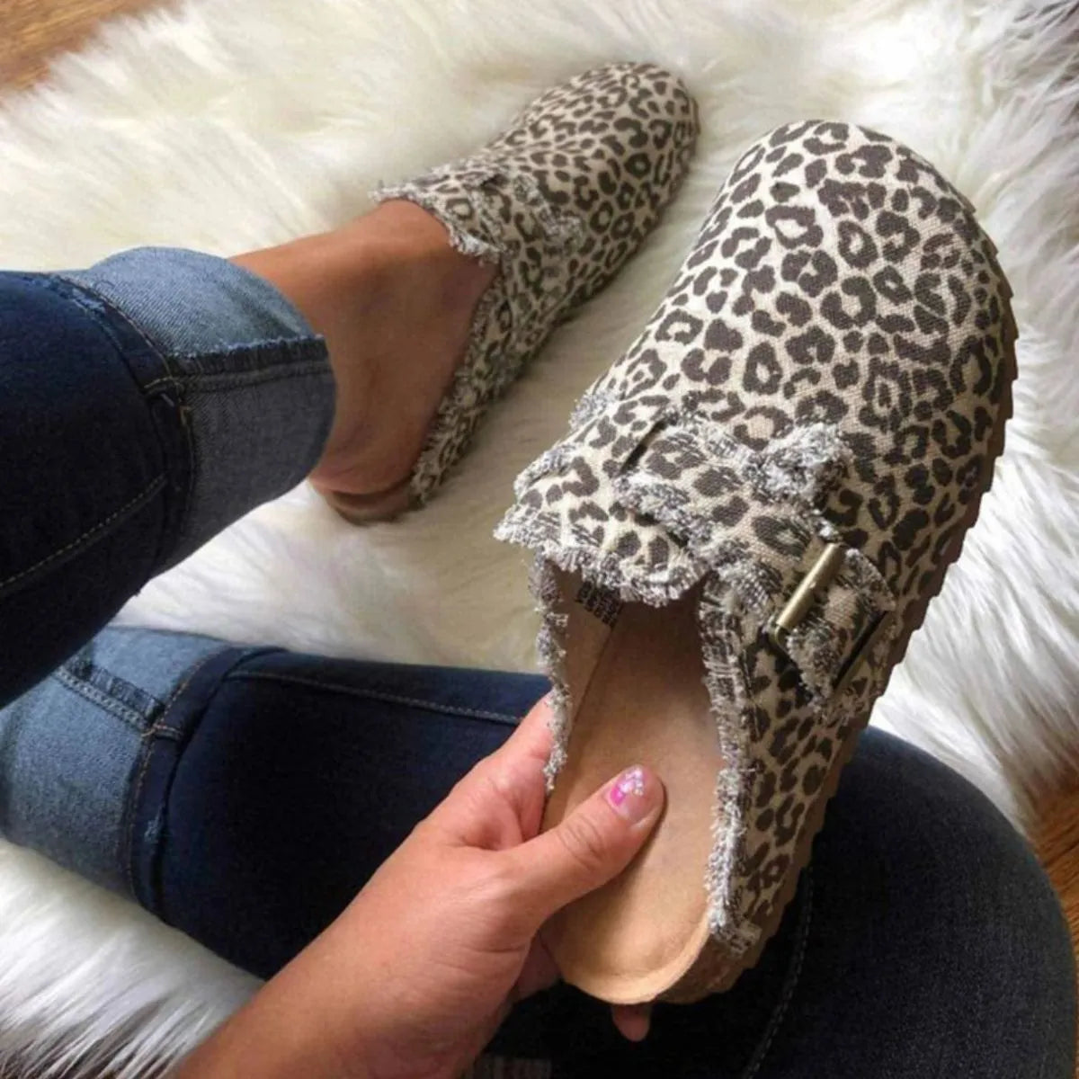 Round Toe Flats Loafers (3)