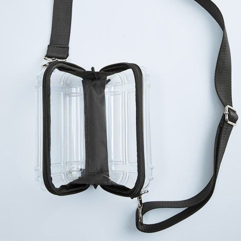 Transparent Wash Overnight Bag Small Cosmetic photo 1