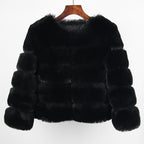 Fox Faux Fur Coat photo 1