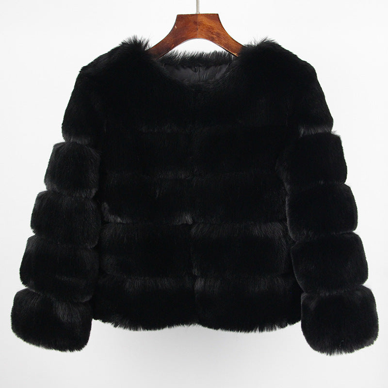 Fox Faux Fur Coat photo 1