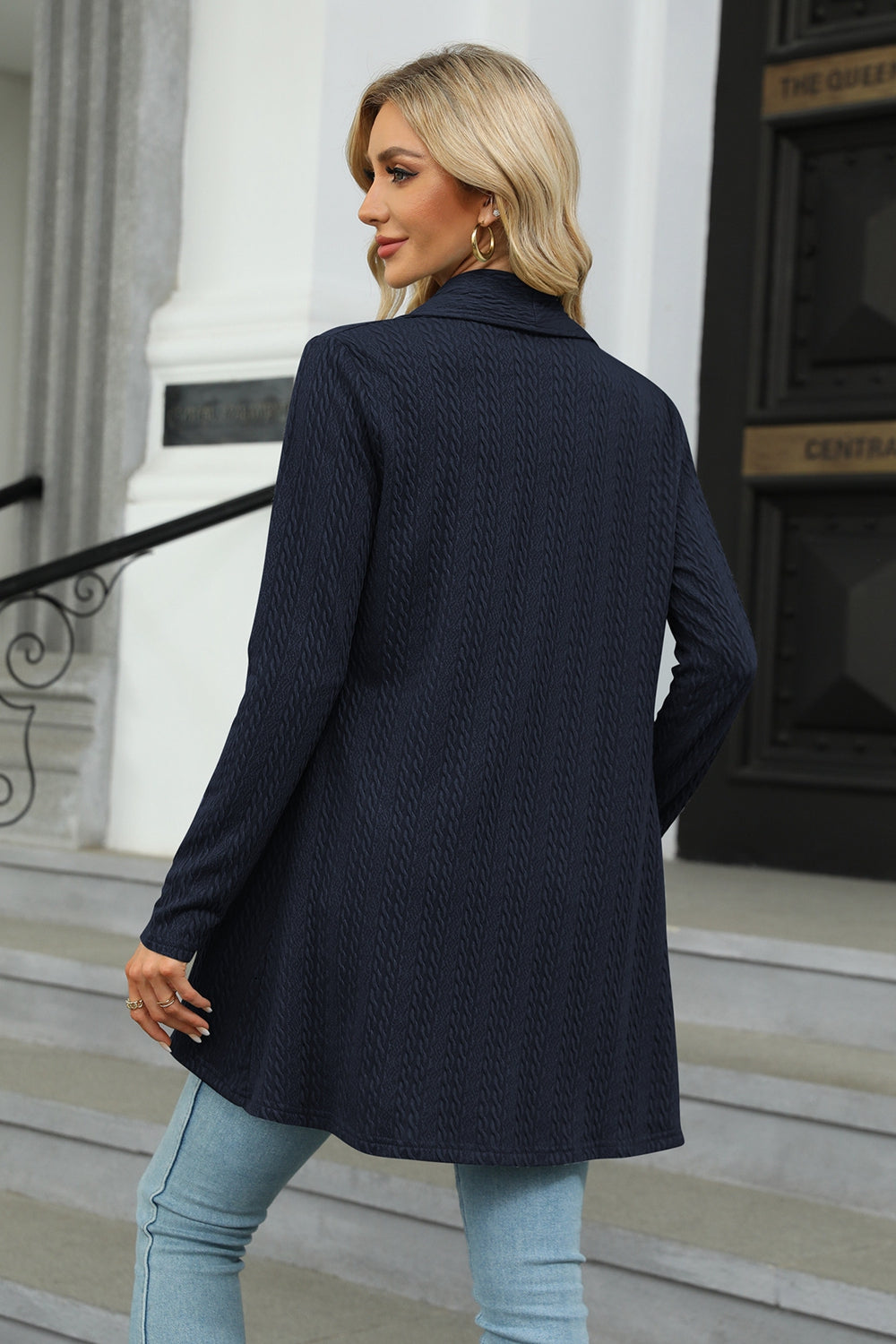Open Front Long Sleeve Cardigan (24)