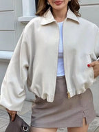 Zip Up Cropped Jacket (3)