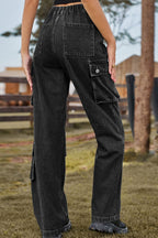 Loose Fit Long Jeans Pockets (7)