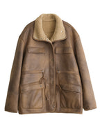 Motorcycle Clothing Suede Lamb Wool Reverse Coat variant CJYD195658201AZ|CJYD195658202BY|CJYD195658203CX