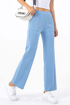 Pocketed Long Jeans (8)