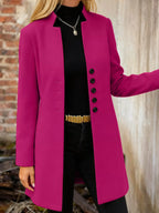 Button-down Longline Outerwear (2)