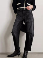 Wide-leg Jeans Patch Pockets (10)